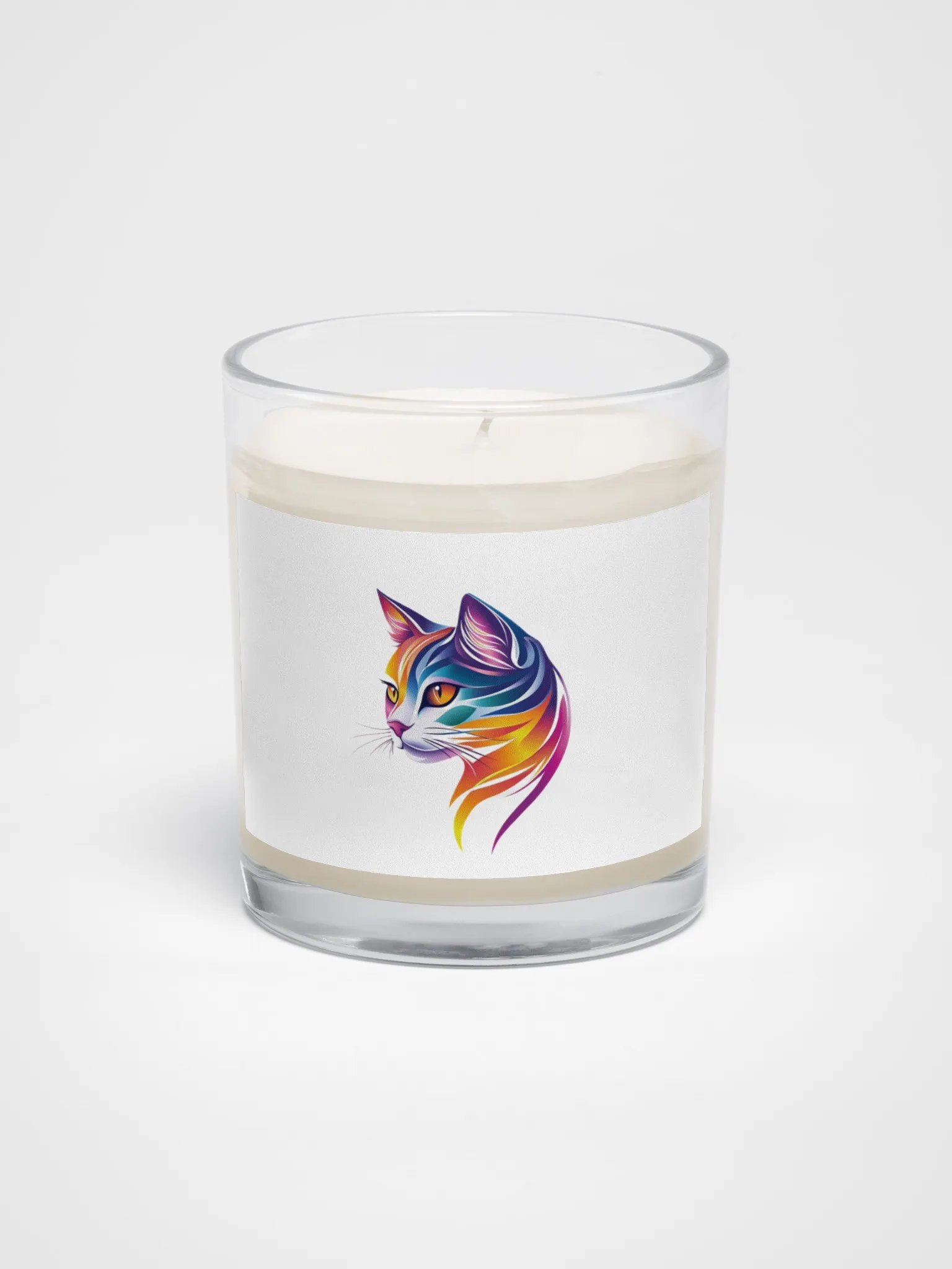 Vibrant Feline Dreams Soy Wax Candle product image (1)
