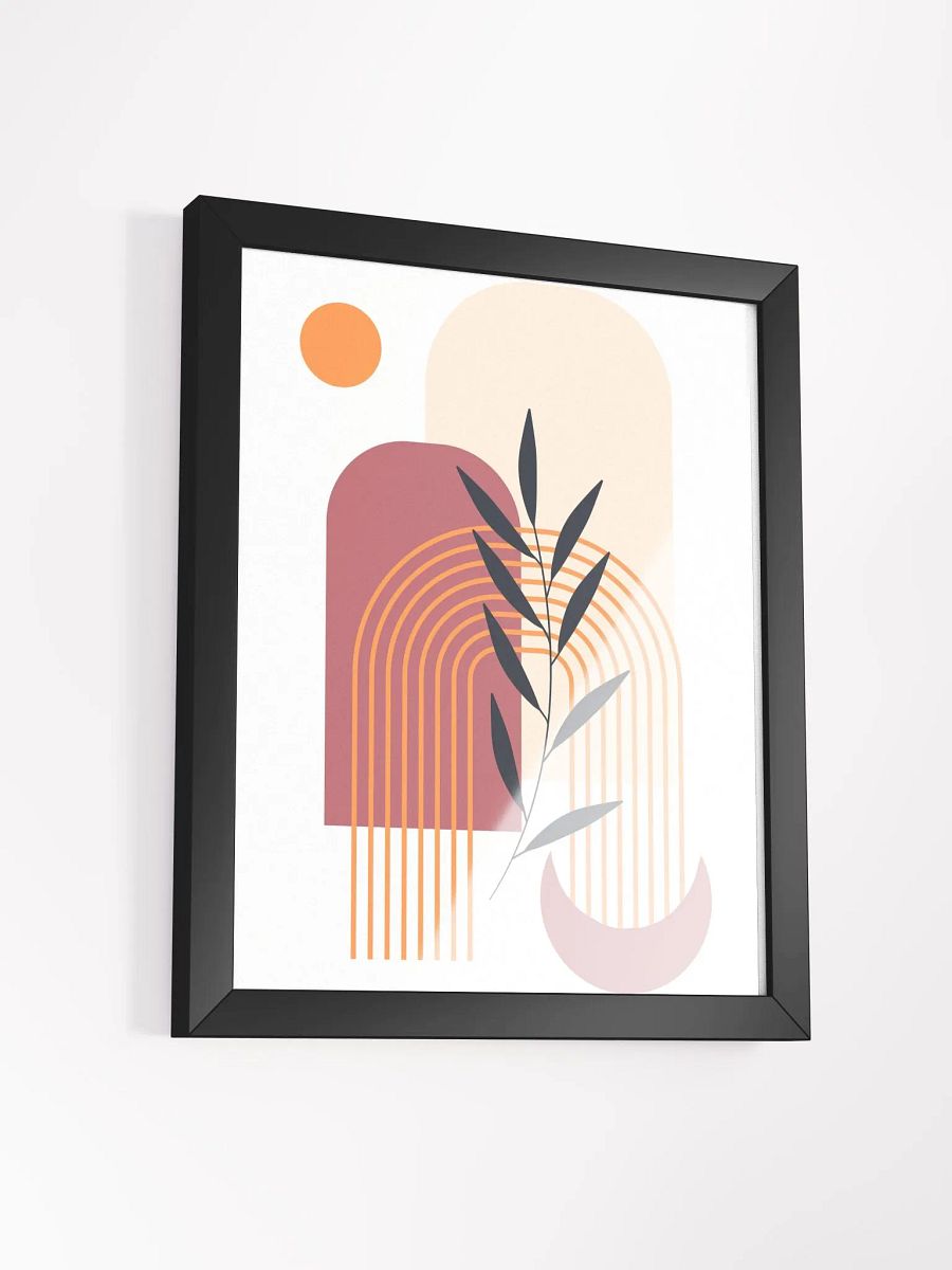 Modern Botanical Abstract Framed Poster product image (43)