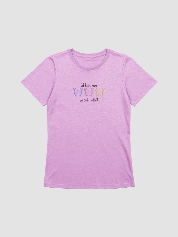 Ich kaufe Schmetterlinge - Shirt, Damen, schwarze Schrift product image (4)
