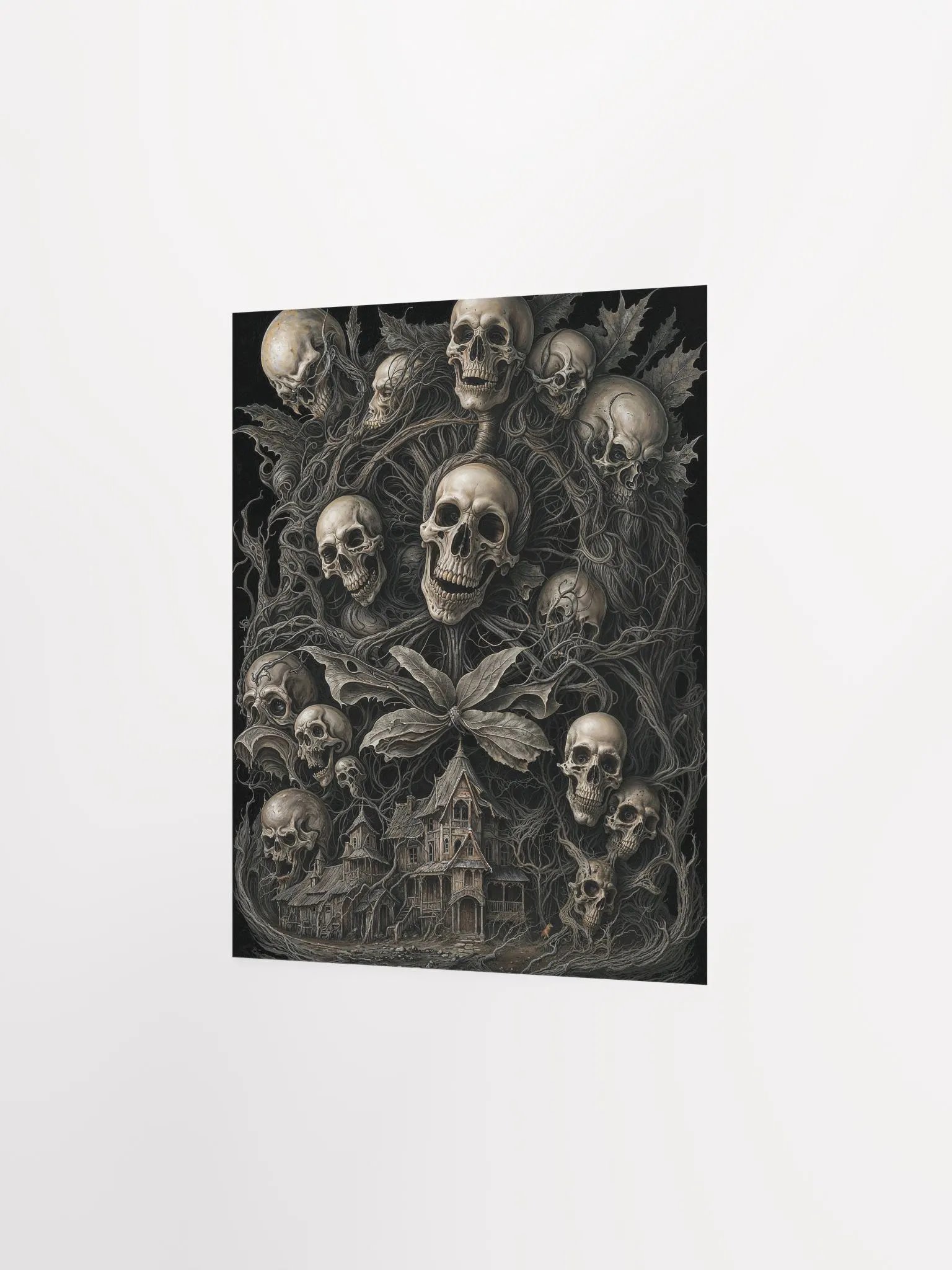 Gothic Haunted House Matte Poster product image (10)