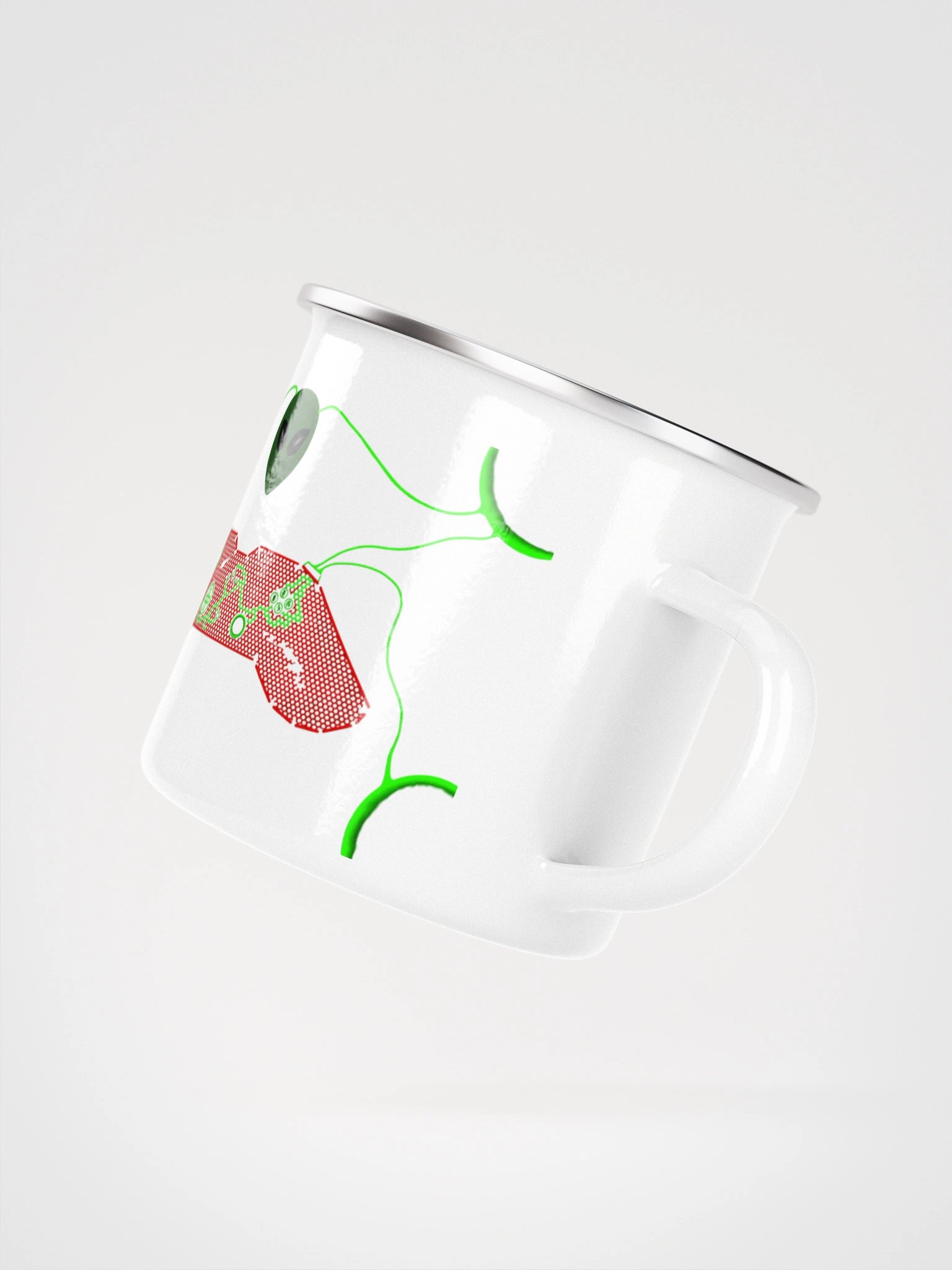 Galactic Gamer Enamel Mug product image (3)
