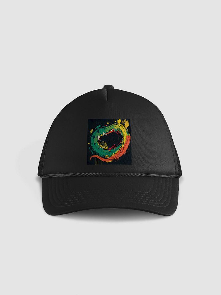 Midnight python Mystery Foam Trucker Hat product image (1)
