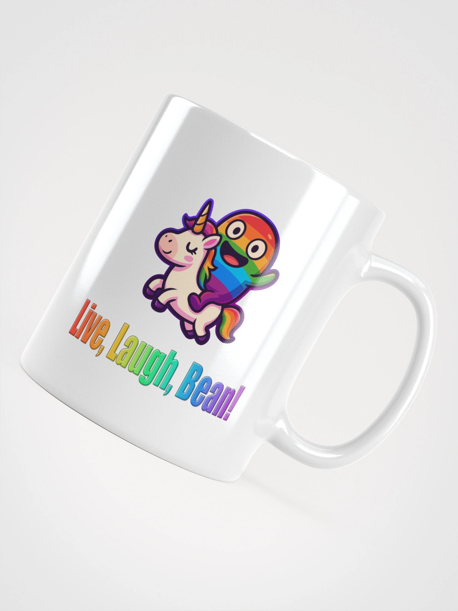 Live, Laugh, o' Bean Mug 🌈🫘🦄☕ product image (4)