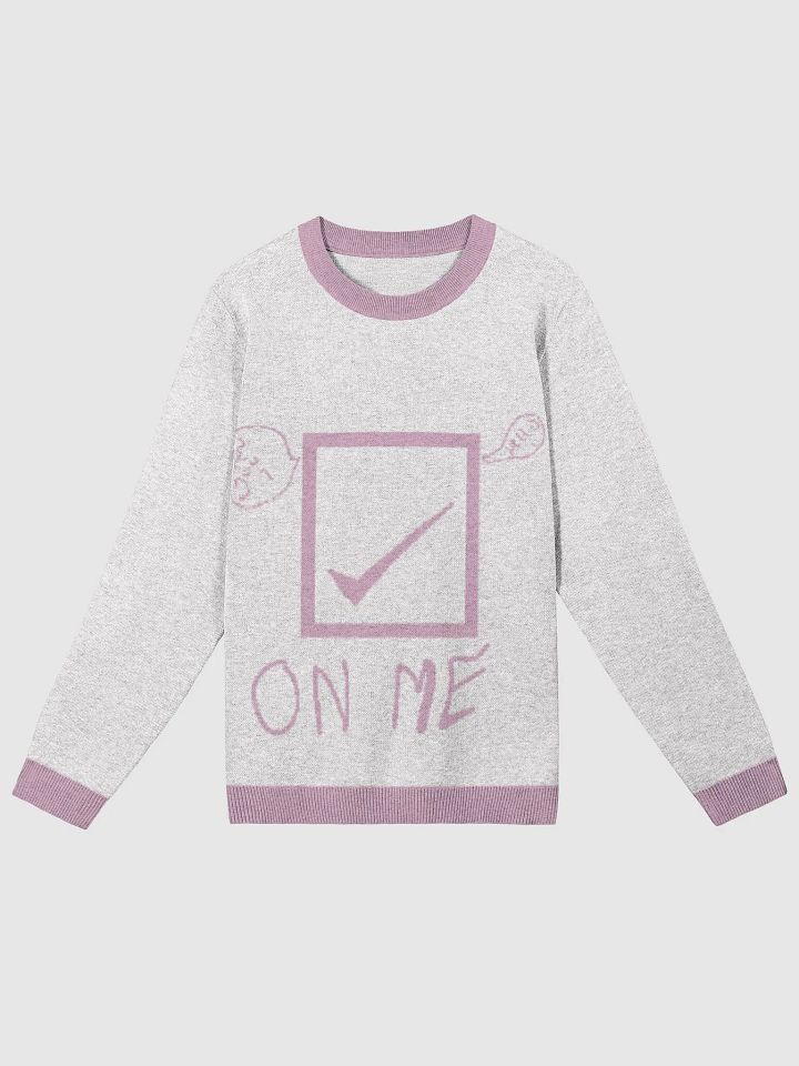 check on me Knit sweater product image (1)