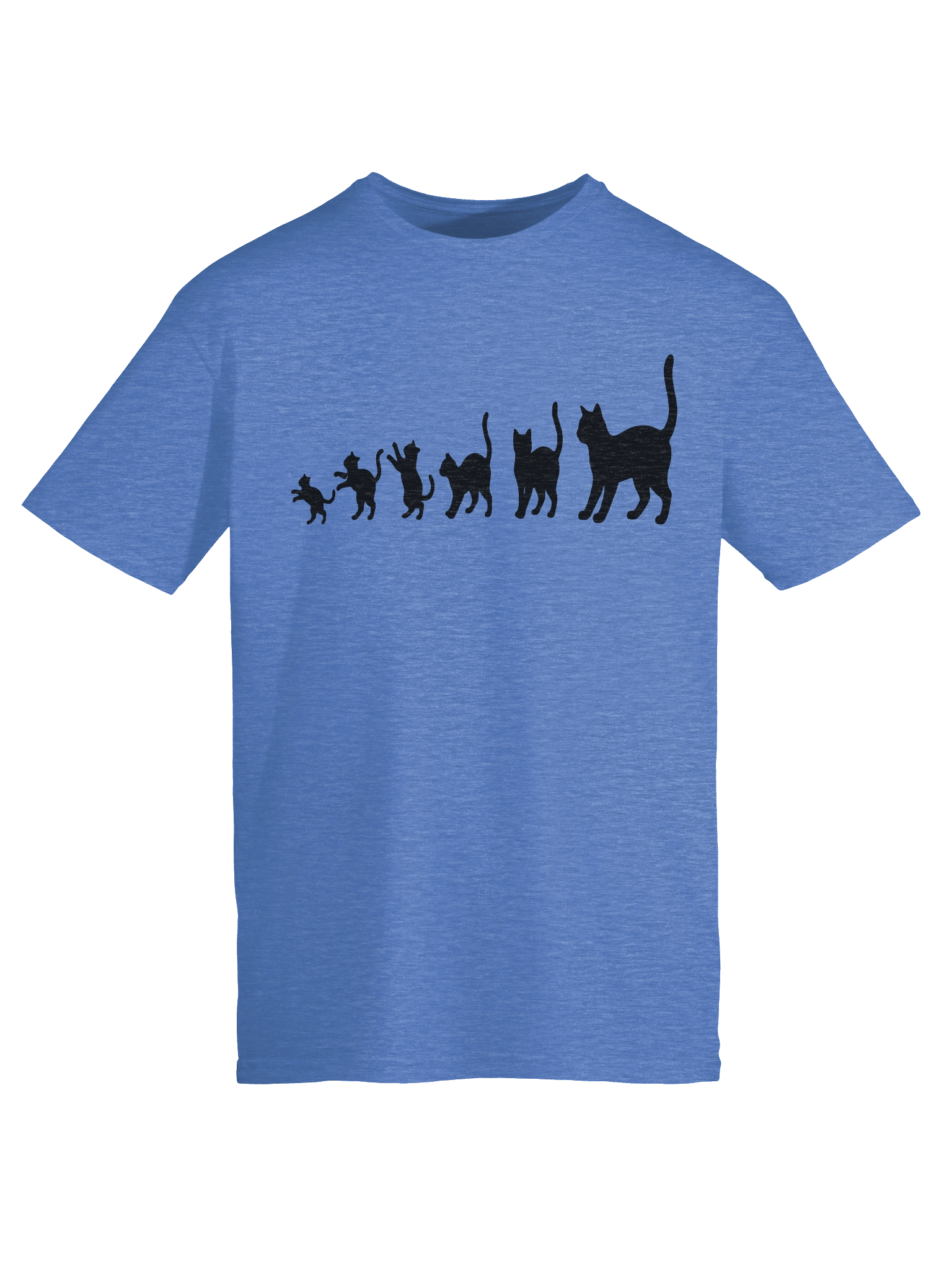 Pawsitive Progression: Premium Cotton Feline Graphic Tee product image (9)