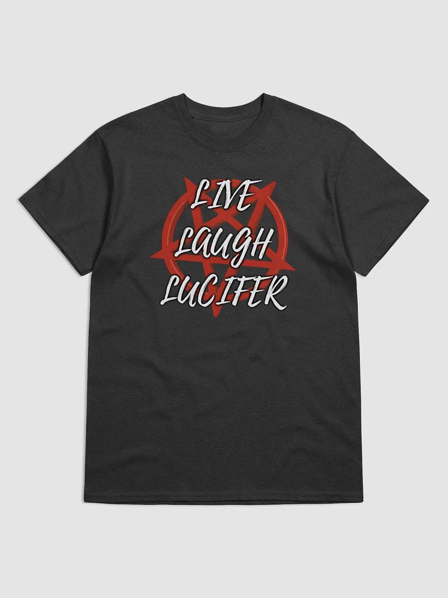 Live Laugh Lucifer Dark Tees product image (4)