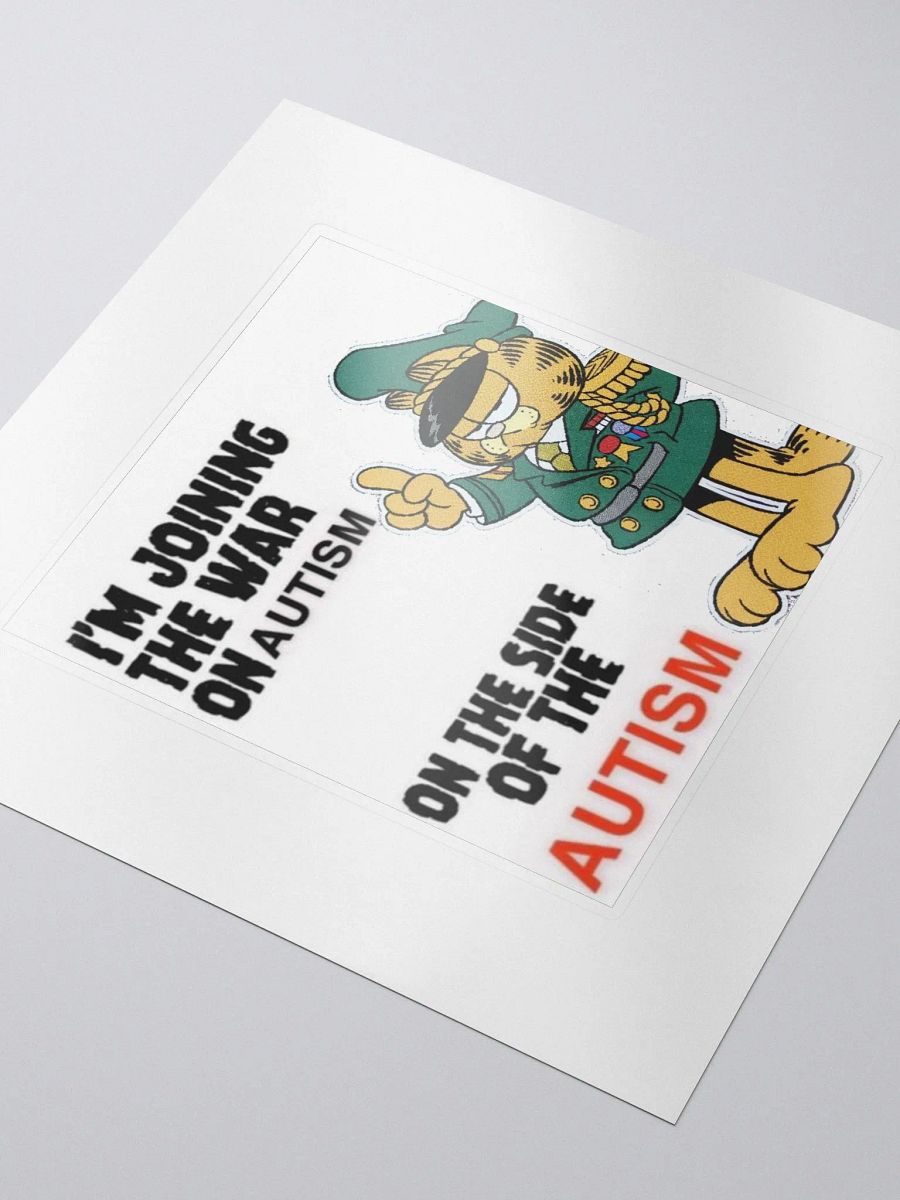 Autism Soldier Sticker product image (3)