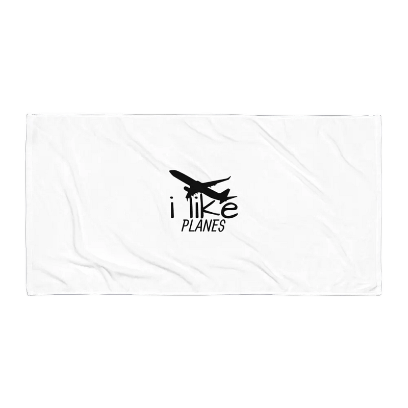 i like planes towel