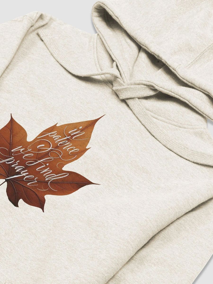 Maple Leaf Prayer Unisex Hoodie product image (3)