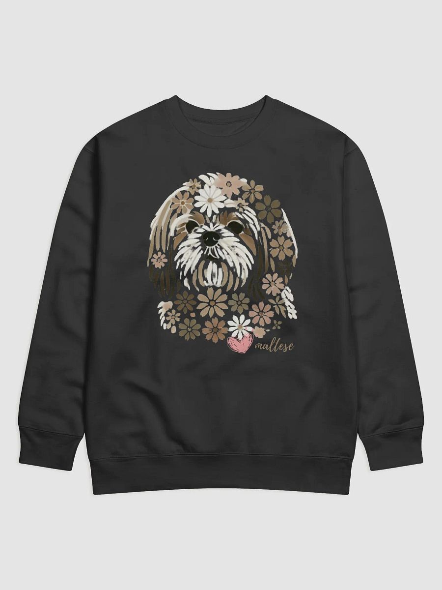 Floral Pup Love Sweatshirt product image (1)