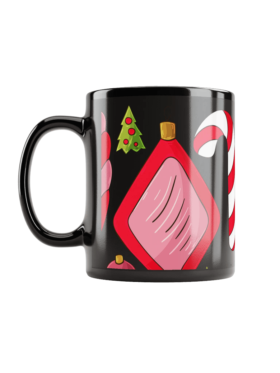 Christmas Delight Black Glossy Mug product image (12)