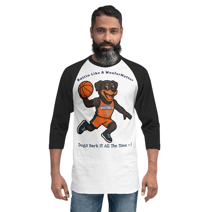 Rottweiler Unisex 3/4 Sleeve Raglan Shirt product image (11)