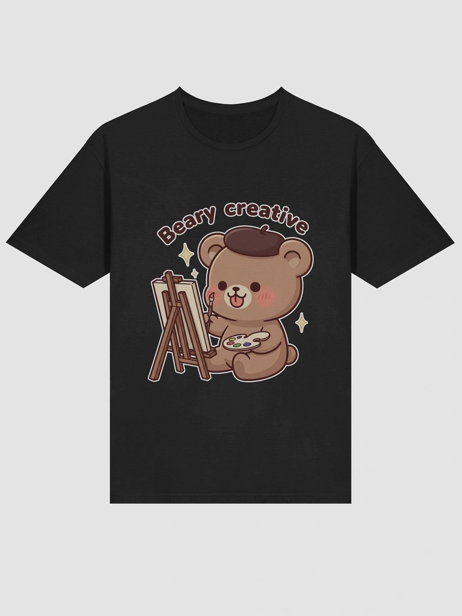 Bear in Artist Mode Unisex T-Shirt product image (3)