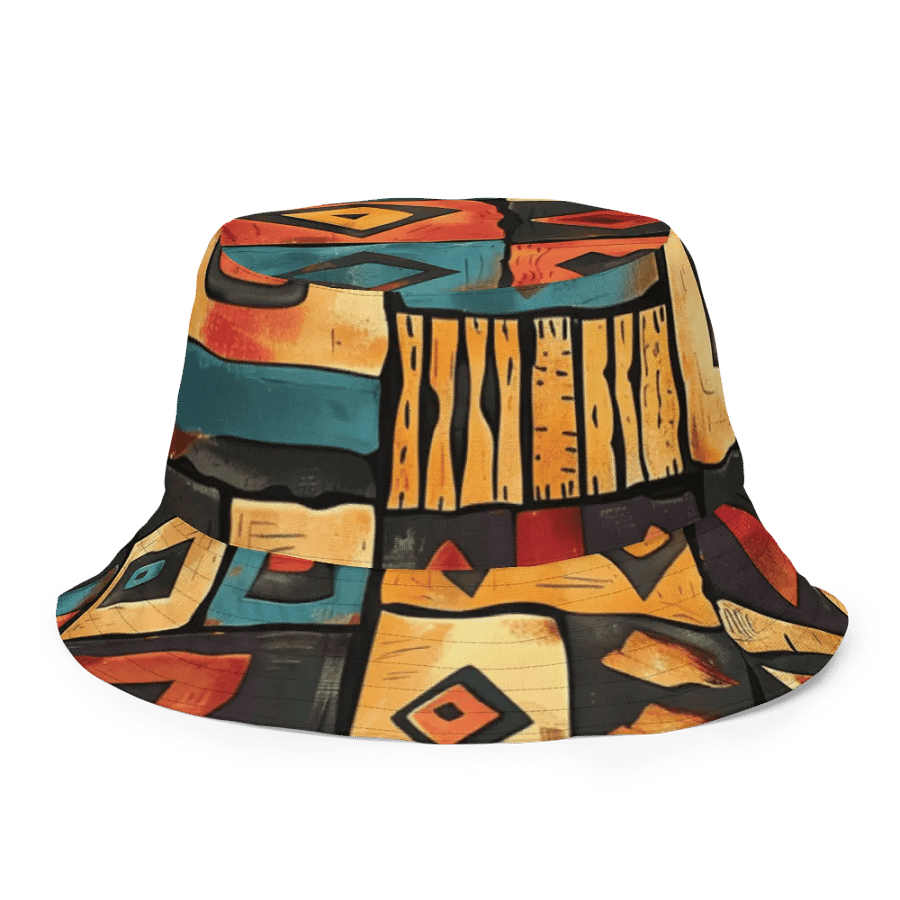 Versatile Style: African Tribal Patterns All-Over Print Reversible Bucket Hat product image (6)