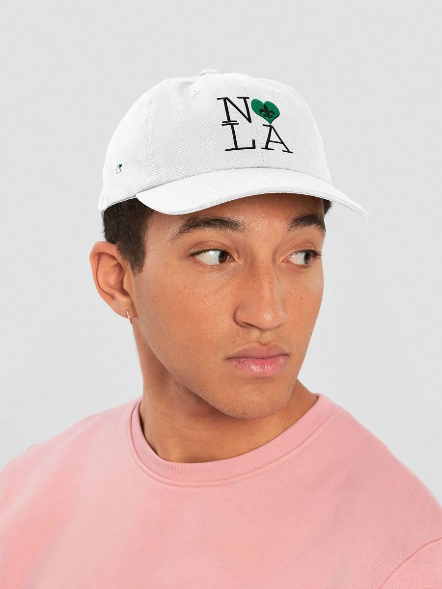 I LOVE NOLA **EMBROIDERED CAP BIGSHOT LOGO** (GREEN HEART) product image (6)