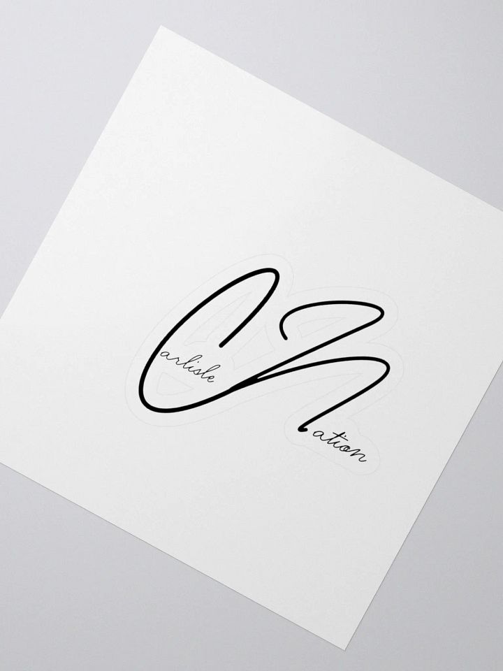 CN Cursive Sticker product image (2)