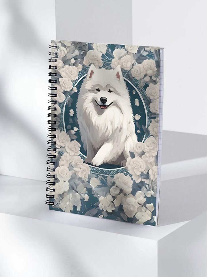 Vintage Samoyed Spiral Notebook product image (1)
