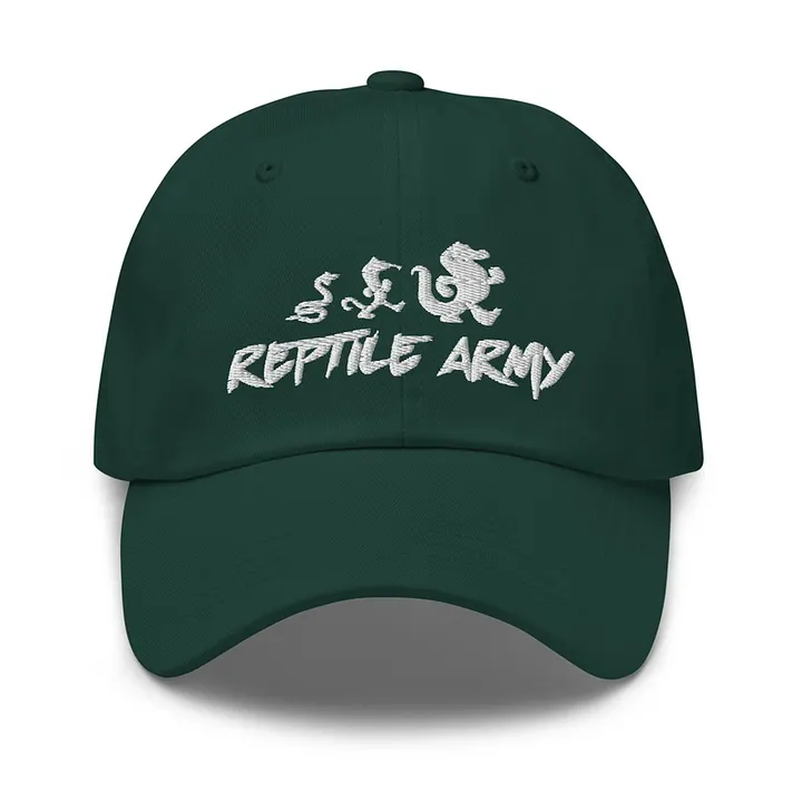 Reptile Army Classic Dad Hat product image (1)