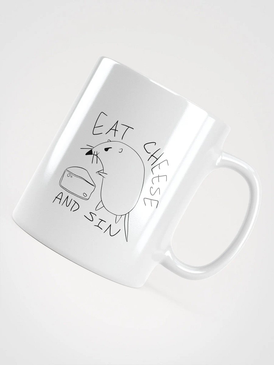 Eat Cheese and Sin Mug product image (4)