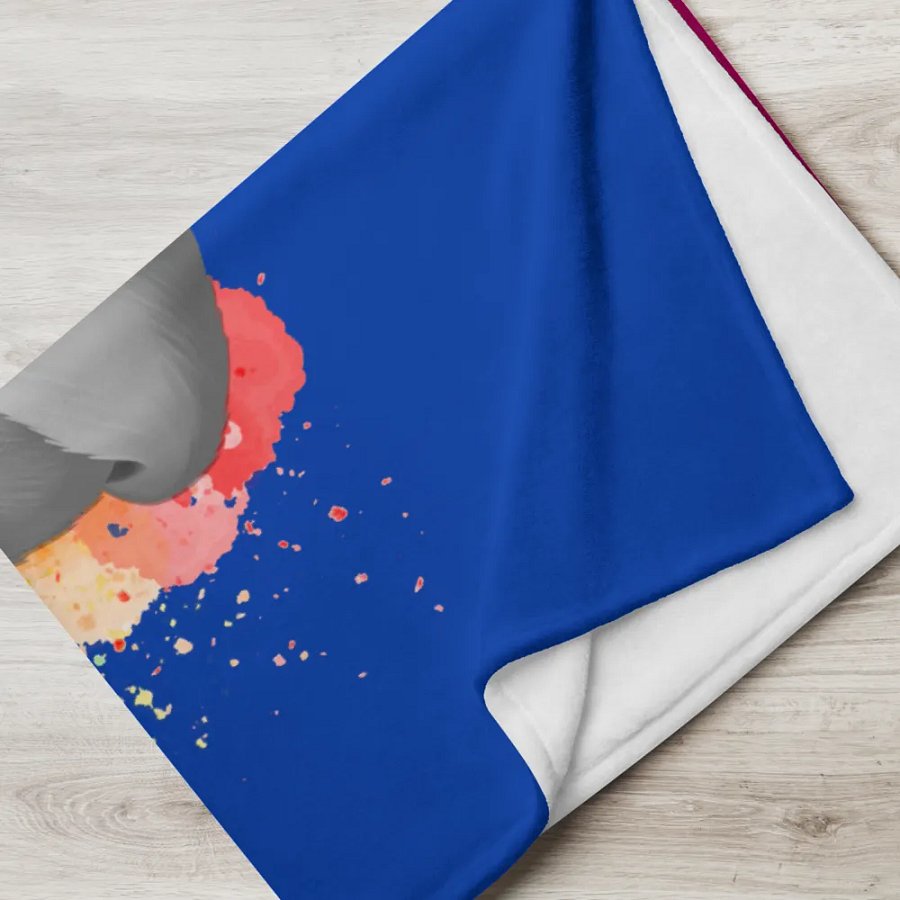 Bisexual Pride Fox Blanket (2023) product image (5)