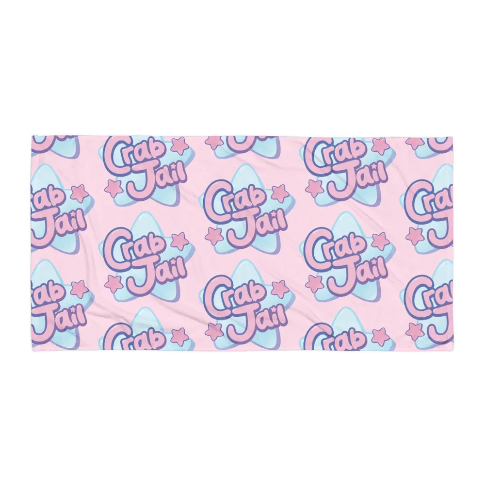 Crabjail Logo Towel product image (1)
