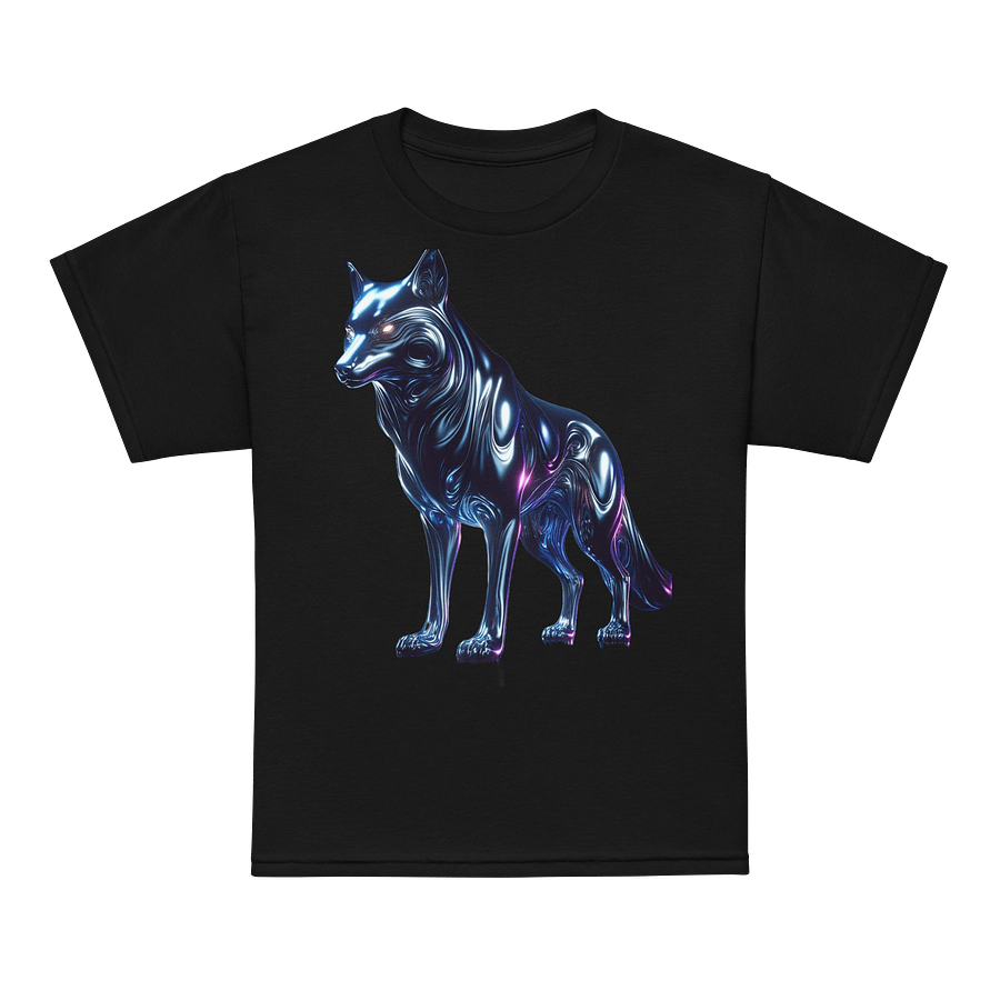 Liquid Metal Wolf #2 Youth Shirt product image (7)