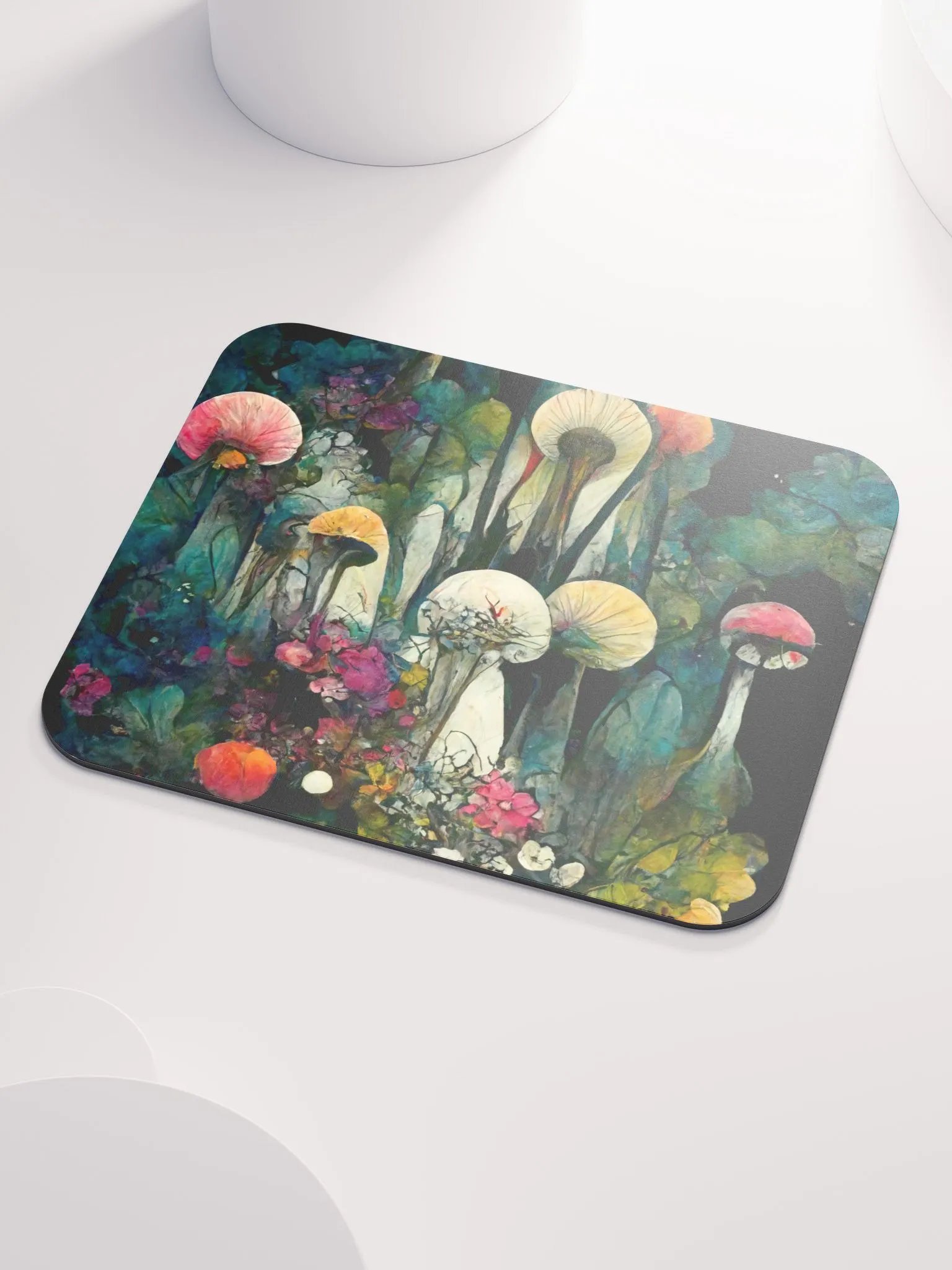 Enchanted Mushroom Grove Mouse Pad product image (3)