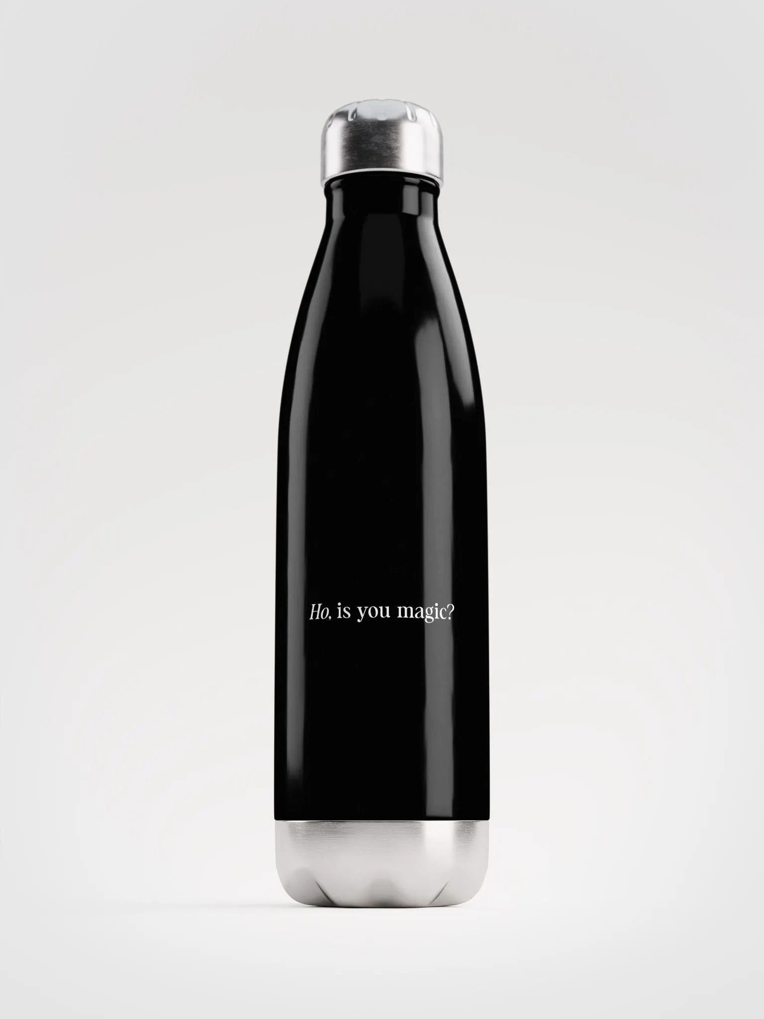 Ho, is you magic? Stainless Steel Water Bottle product image (5)