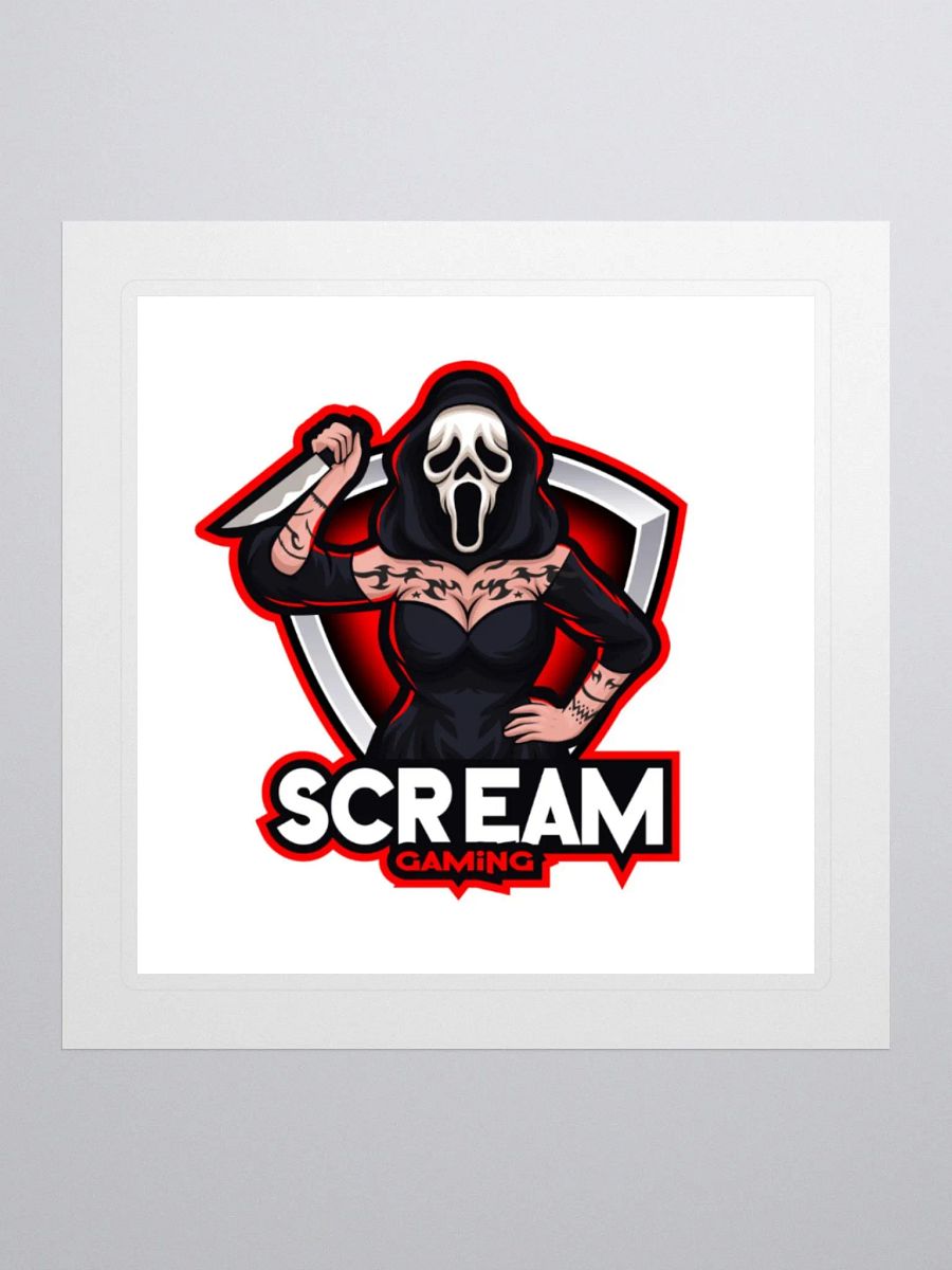 Scream Gaming Kiss Cut Stickers product image (1)