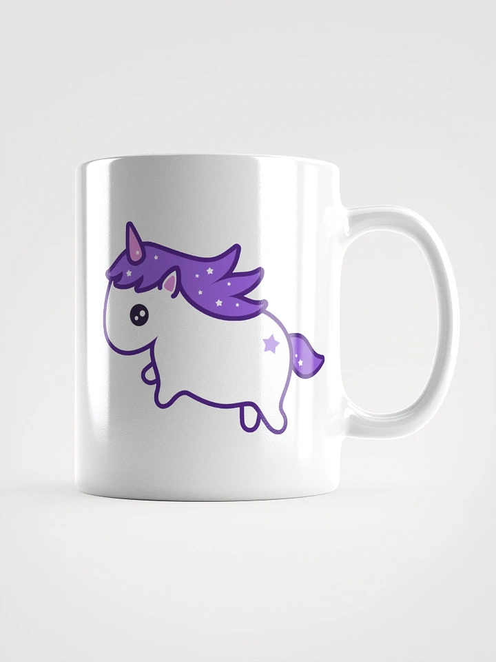 Uwu Unicorn Glossy Enamel Mug product image (2)