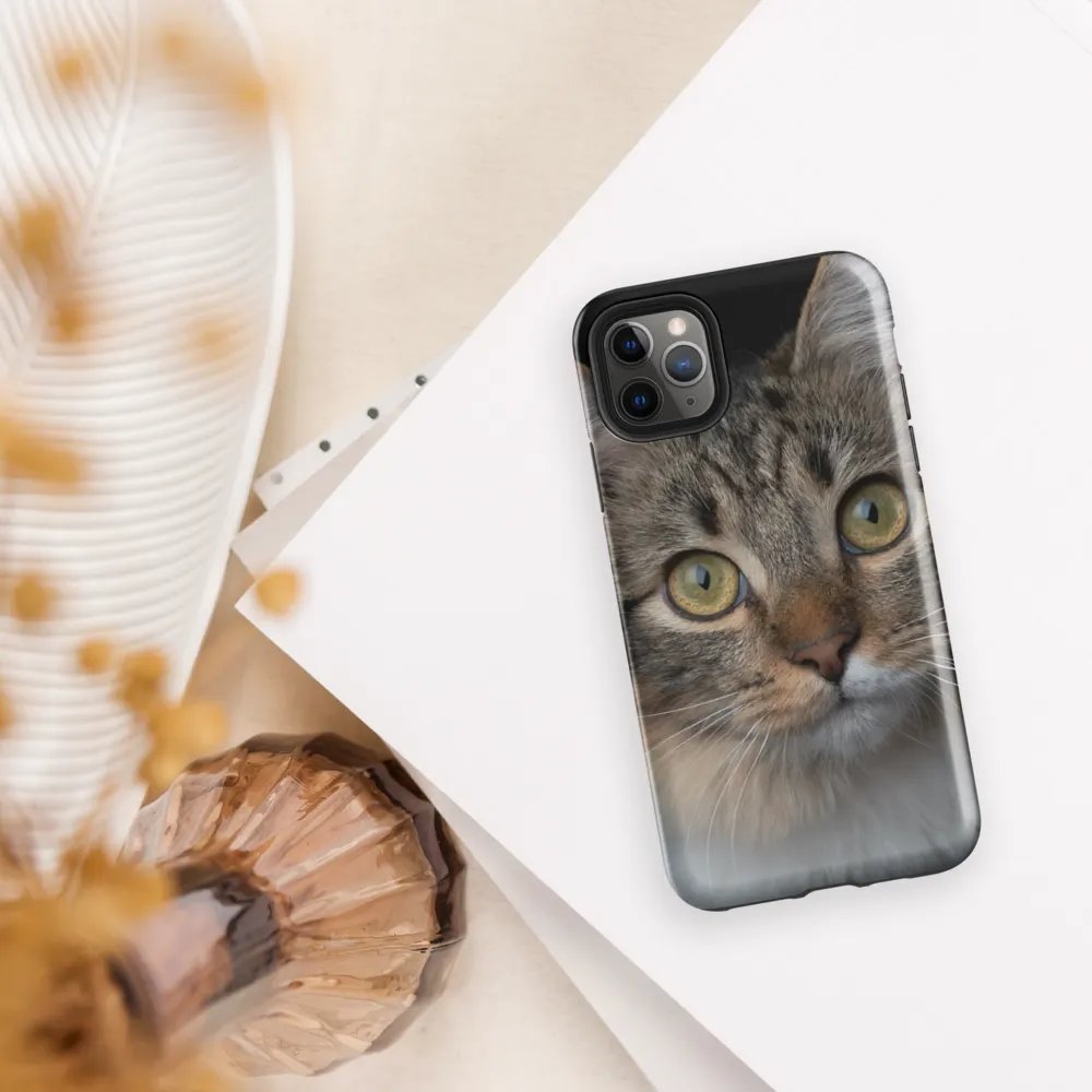 Curious Cat Phone Case - Eye-Catching Protection product image (37)