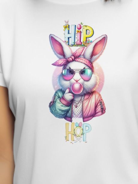 Hip Hop Bunny Sunglasses Tee product image (1)