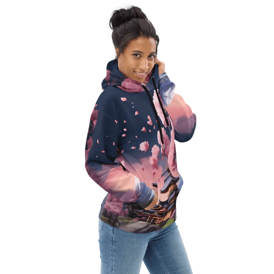 Dr Who Tardis in Japan All Over Print Hoodie product image (6)