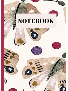 Butterfly Notebook 6 x 9 " 100 pages product image (1)