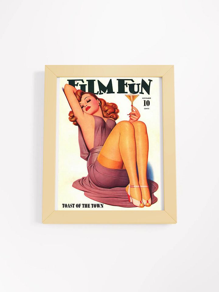 Retro Glamour Redhead Poster product image (6)