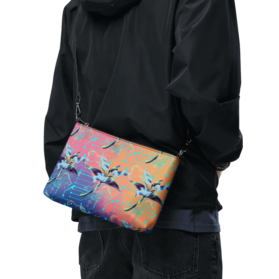 Nature-Tech Fusion Crossbody Bag for fashionable ladies product image (9)