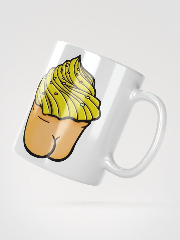 AuronSpectre Cheeky Cupcake Mug - Yellow product image (2)