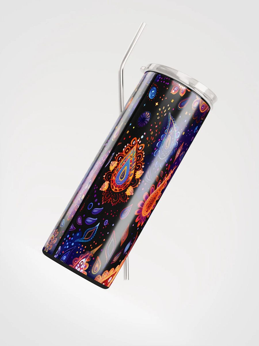 Vibrant Paisley Stainless Steel Tumbler product image (7)