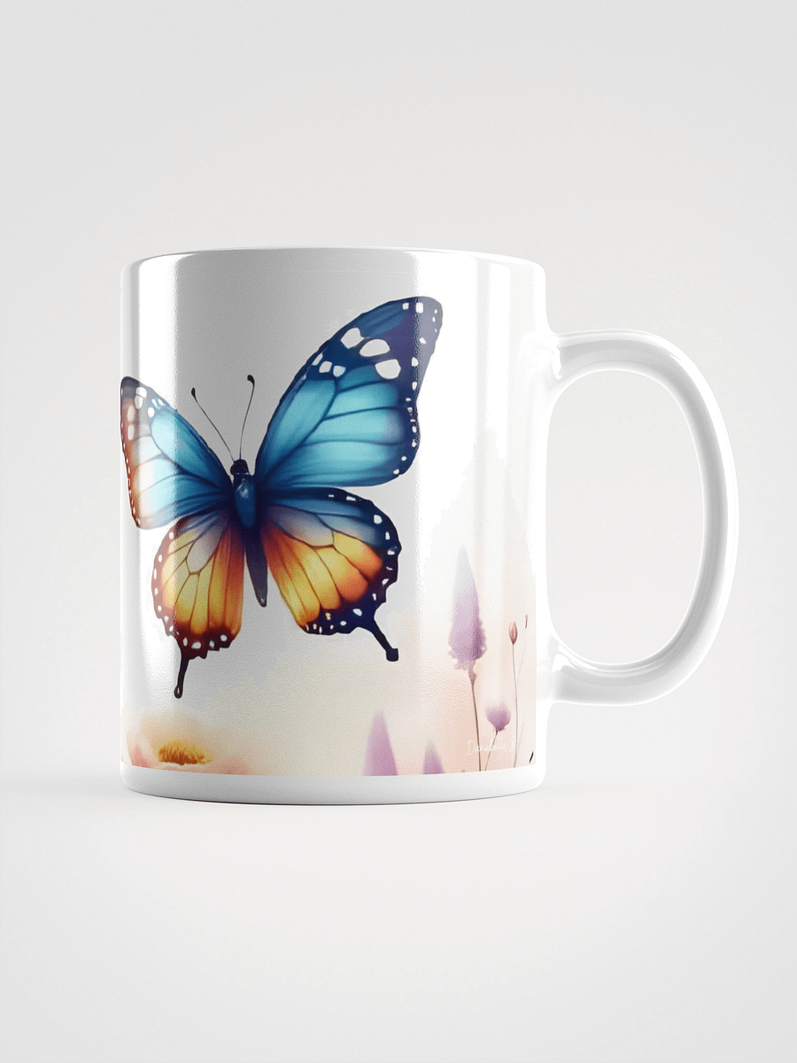 Mug Blanc - Papillon - Miroir de l'Âme - Idée Cadeau Originale product image (1)