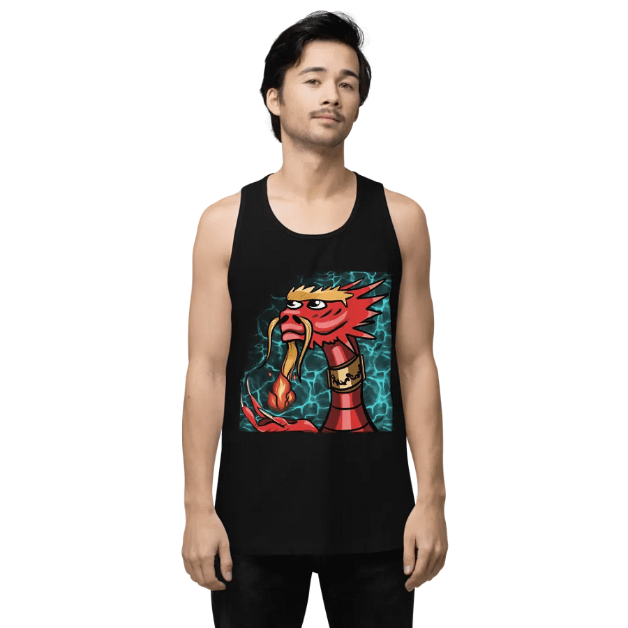 Regal Fire Dragon Men's Tank Top product image (1)