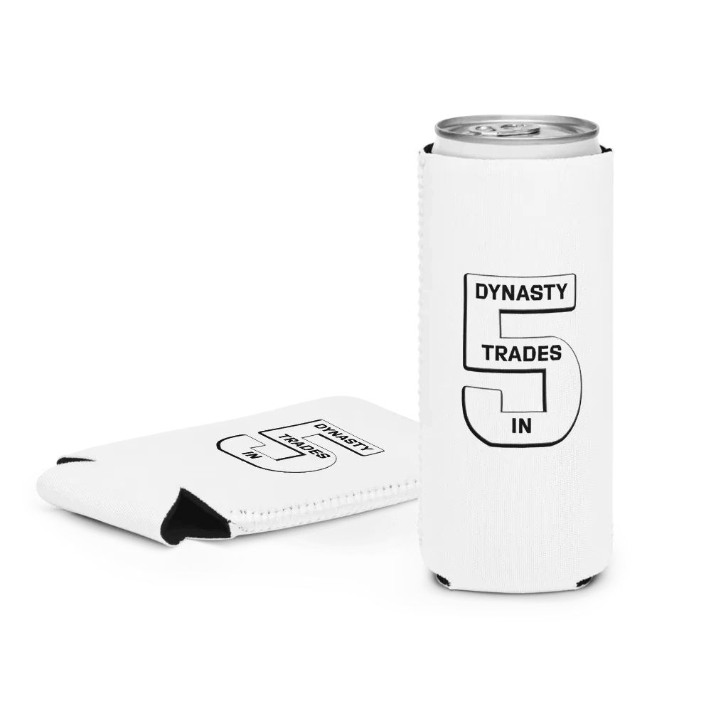Dynasty Trades in 5 - Koozie (Slim) product image (3)