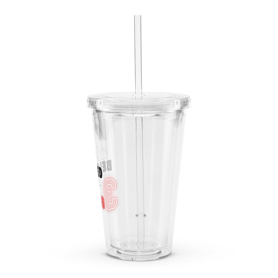 Beloved 3:16 Double Wall Clear Plastic Tumbler product image (4)