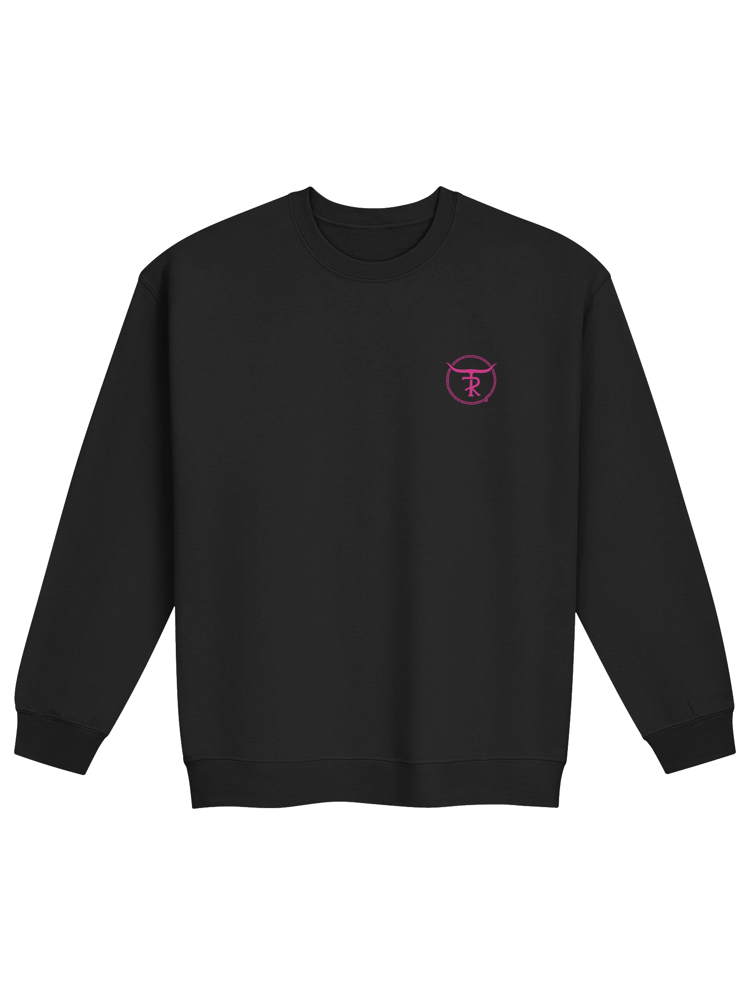 TR Pink Logo Crewneck Sweatshirt product image (6)