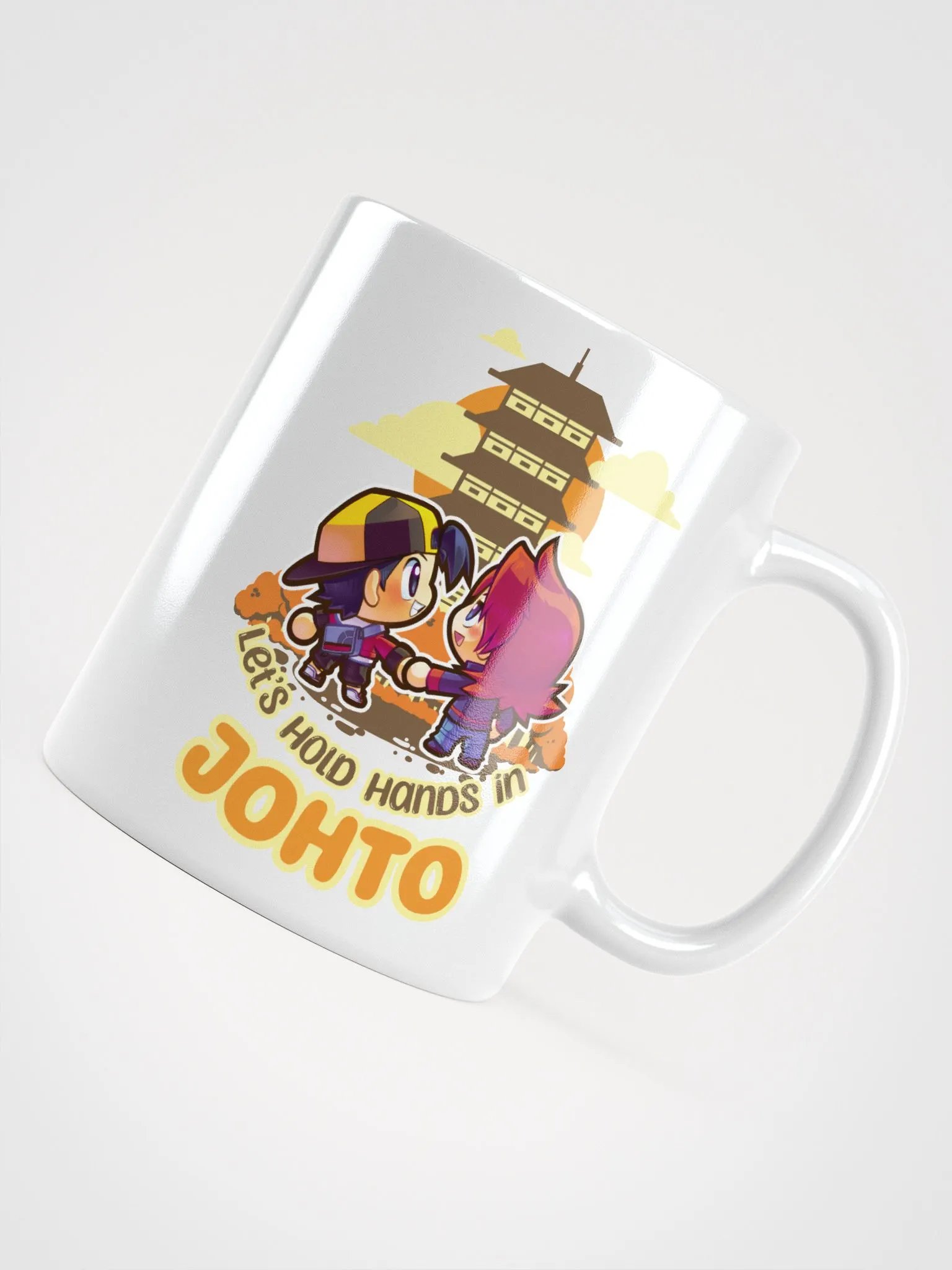 Let's Hold Hands in J Boys - Mug (White) product image (4)