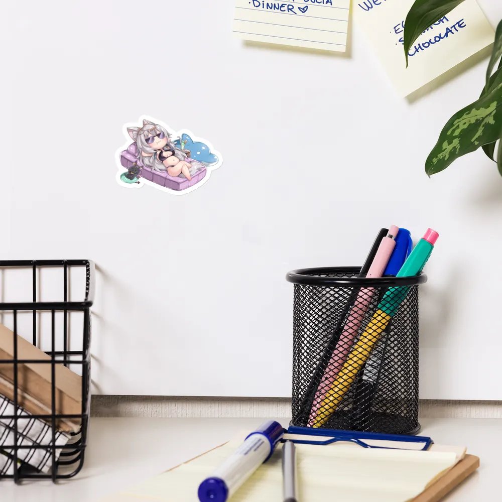 Paws Summer Lounge Magnet product image (12)