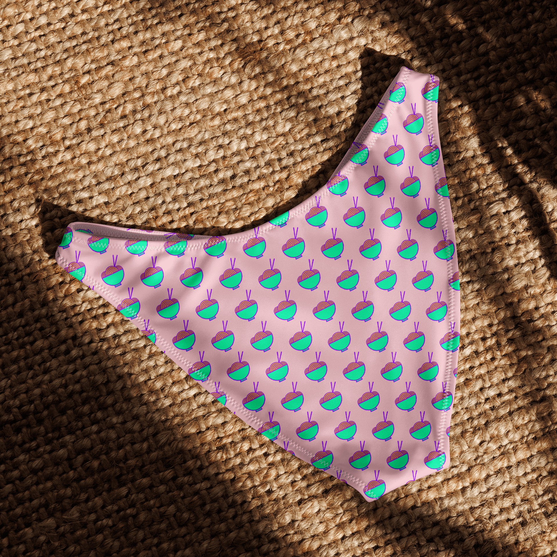 Noodle Crew Bikini Bottoms! (Pink) product image (5)