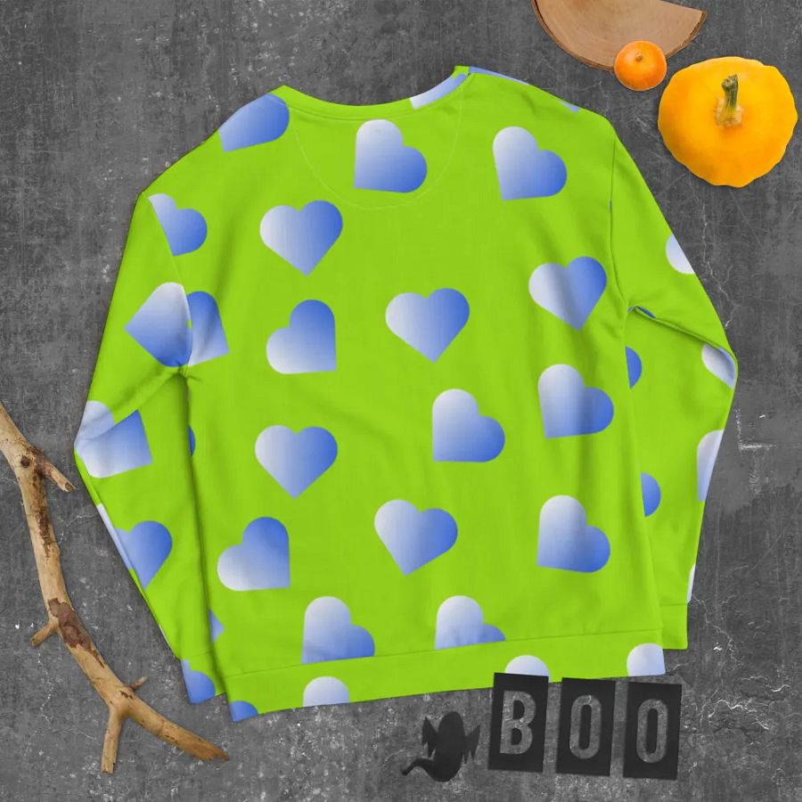 Love Pattern 2 All Over Print Unisex Sweatshirt product image (11)