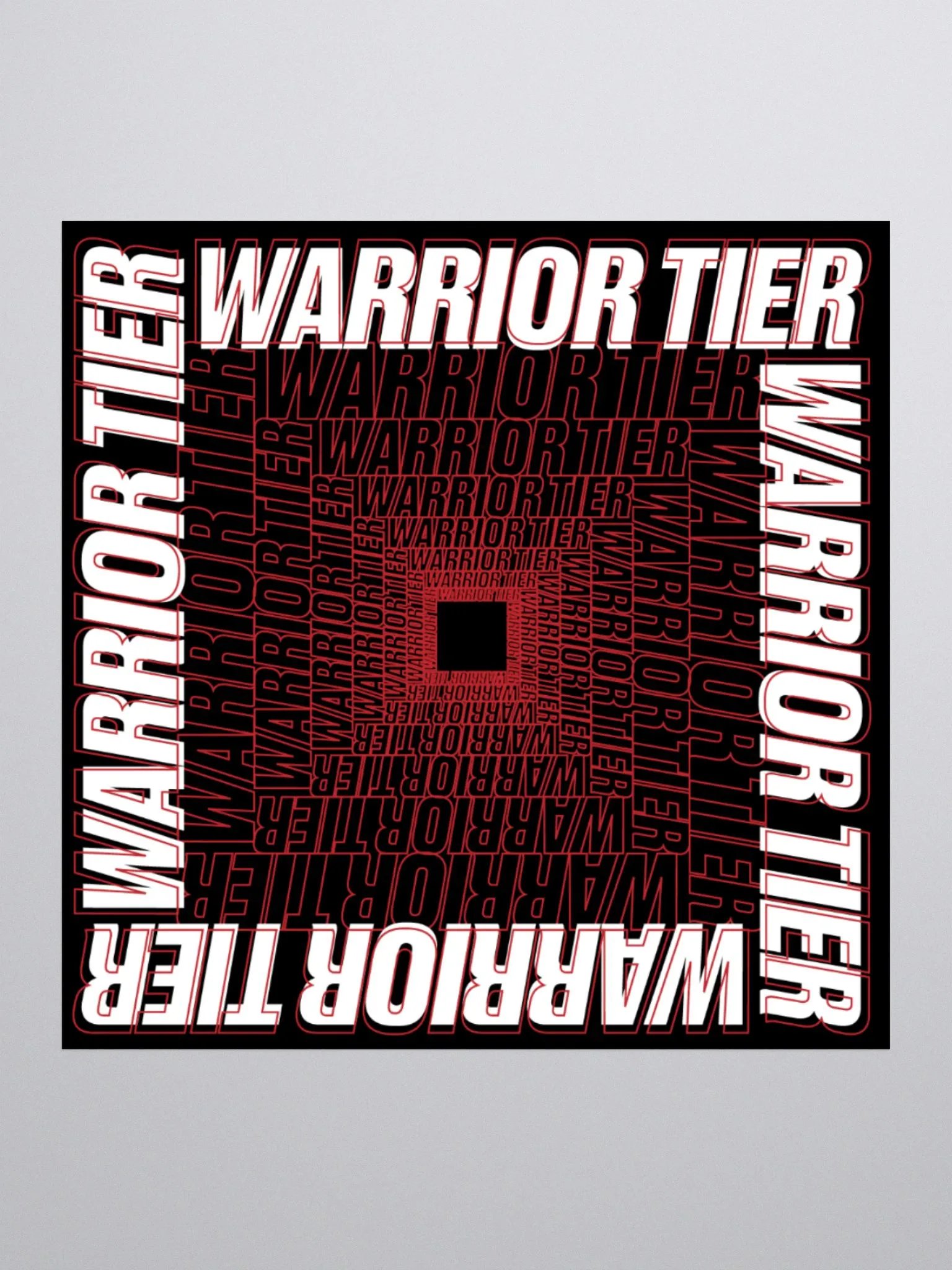 Warrior Tier Echo Sticker product image (1)