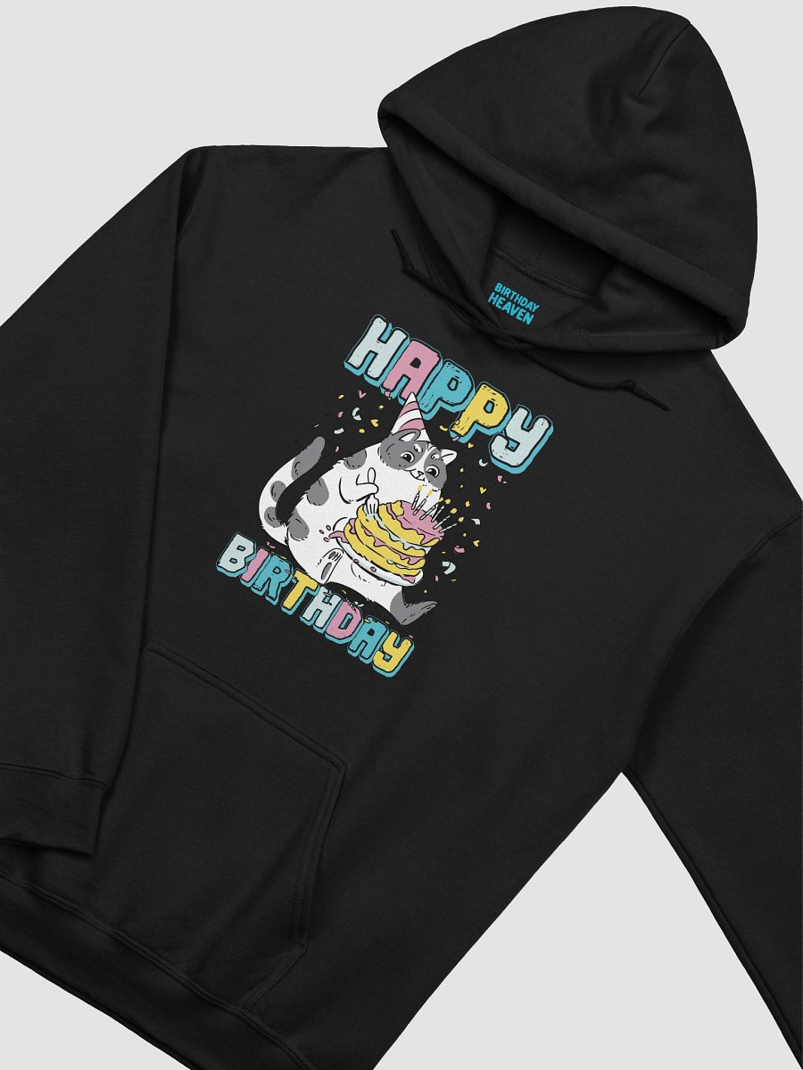 Happy Birthday (Cat With Cake) Hoodie product image (3)