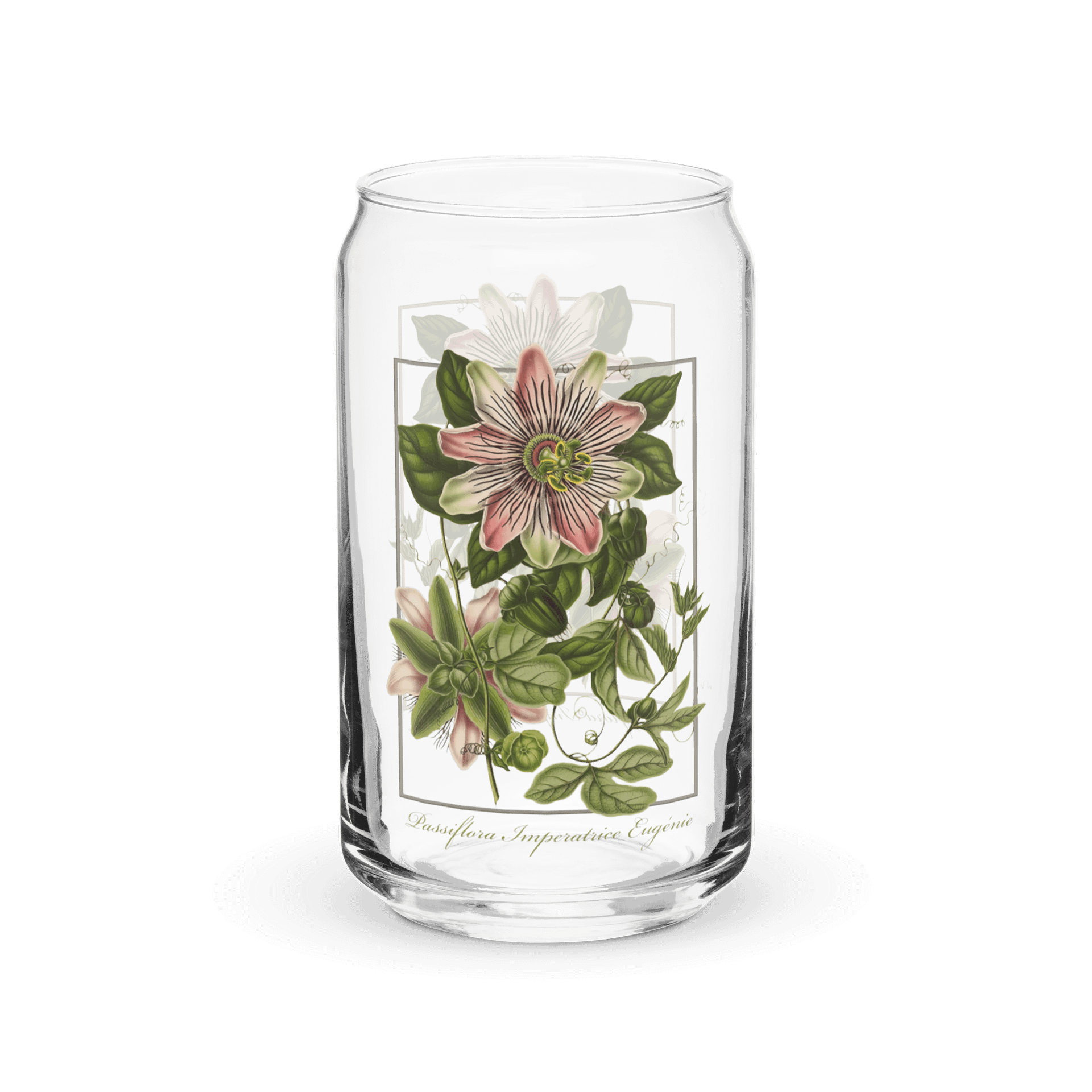 Passionflower (Passiflora imperatrice eugénie) Glass product image (1)